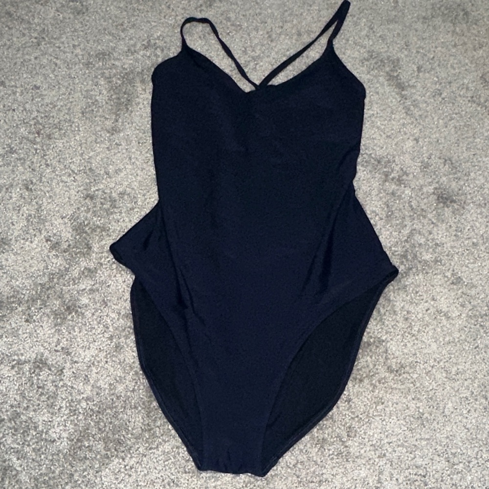 Aerie Midnight Blue One Piece Swimsuit